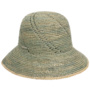 Eliza Raffia Straw Cloche Hat by Seeberger mint green