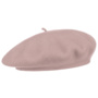 Beret with Cashmere by Barascon rose