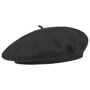 Beret with Cashmere by Barascon black