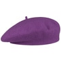 Beret with Cashmere by Barascon purple