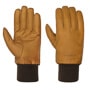 Goat Nappa Leather Gloves by Stetson light brown