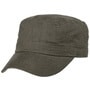 Linen Army Cap by Lipodo olive