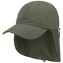 Supplex Cap With Neck Protection by Lipodo olive
