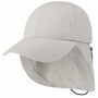 Supplex Cap With Neck Protection by Lipodo light grey