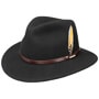 Trandell VitaFelt Traveller Hat by Stetson black