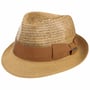 Dalona Trilby Straw Hat by McBURN light brown