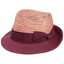 Dalona Trilby Straw Hat by McBURN oldrose