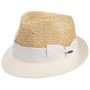 Dalona Trilby Straw Hat by McBURN white