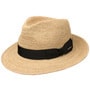 Jenkins Crochet Fedora Straw Hat by Stetson nature
