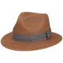 Nark Traveller Toyo Straw Hat by Stetson rust