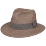 Nark Traveller Toyo Straw Hat by Stetson oldrose
