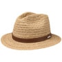 Barnell Traveller Raffia Hat by Stetson nature