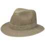 Organic Cotton Traveller Hat by Stetson khaki