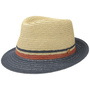 Jerome Trilby Straw Hat by Mayser blue-beige