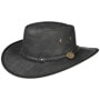 Springbrook Leather Hat by Scippis black