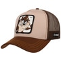 Looney Taz 2 Trucker Cap by Capslab light brown
