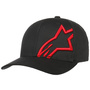 Corp Shift 2 Curved Flex Cap by alpinestars black-red
