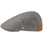Daniel Virgin Wool Flat Cap by Lierys grey-mottled