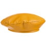 Leather Women´s Beret by Lierys yellow