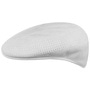 Tropic 504 Ventair Classic Flat Cap by Kangol white