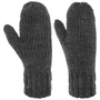 Mittens with Fleece Lining by Seeberger anthracite
