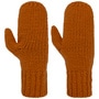 Mittens with Fleece Lining by Seeberger orange