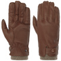 Soft Button Leather Gloves by Roeckl cognac