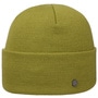 Fine Merino Colour Knit Hat with Cuff by Lierys light green