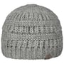 Knit Alpaca Beanie with Ponytail Hole by Lierys grey