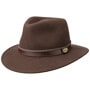Topo Traveller Wool Felt Hat by Lierys brown