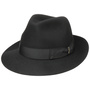 Alessandria Superior Fur Felt Hat by Borsalino black