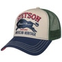 The Plains Trucker Cap by Stetson green