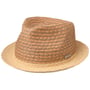 Kamano Toyo Player Straw Hat by Stetson nature-brown