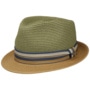 Licano Toyo Trilby Straw Hat by Stetson khaki