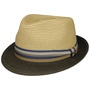 Licano Toyo Trilby Straw Hat by Stetson olive