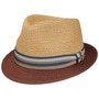 Licano Toyo Trilby Straw Hat by Stetson nature-red