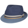 Licano Toyo Trilby Straw Hat by Stetson blue