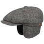 Seven Premium Harris Tweed Flat Cap by Mayser grey