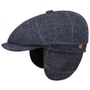 Seven Premium Harris Tweed Flat Cap by Mayser blue