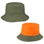 Reversible Bucket Hat by Lodenhut Manufaktur olive