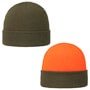 Signal Reversible Beanie by Lodenhut Manufaktur olive