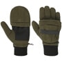 Fleece Gloves by Lodenhut Manufaktur olive