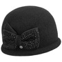 Toreta Wool Hat with Rolled Edge by Lierys black