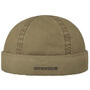 Delave Organic Cotton Docker Hat by Stetson khaki