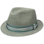 Ashville Abaca Trilby Straw Hat by Stetson turquoise