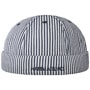 Stripes Cotton Docker Hat by Hammaburg navy