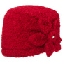 Lemina Bouclé Winter Hat by Gebeana red