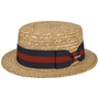 Boater Wheat Straw Hat by Stetson nature
