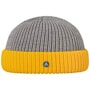 Twotone Docker Hat by Hammaburg grey-yellow