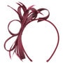 Alicia Fascinator by Seeberger raspberry